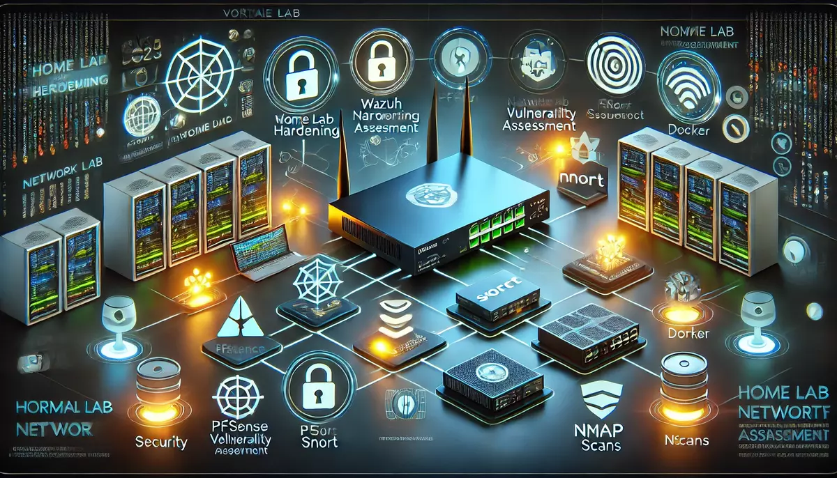 Screenshot of Home Lab Network Hardening & Vulnerability Assessment